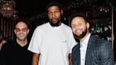 Kevin Durant and Stephen Curry Reunite at Boardroom Holiday Dinner — See Inside