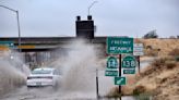 Rains from Hilary swamp roads, trap cars and flood buildings in California and Mexico