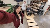 Teens design and build ramp to help schoolmate who uses wheelchair