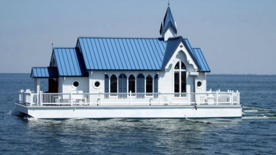 ‘Chapel on the Bay’ turned floating condo up for sale again