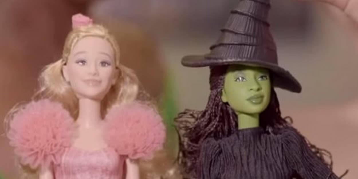 Video: Cynthia Erivo & Ariana Grande Get Their Own WICKED Barbie Dolls