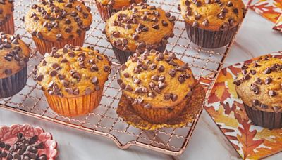 Pumpkin Chocolate Chip Muffins Make the Coziest Fall Breakfast