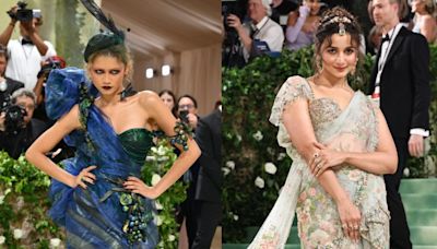 In Pics: Zendaya to Alia Bhatt, check out all the red carpet looks from MET Gala 2024