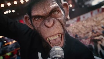 ‘Better Man’ trailer: Pop sensation Robbie Williams is a CGI monkey in this biopic