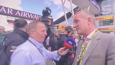 F1 presenter Martin Brundle gives cold shoulder to new cabinet minister ahead of British Grand Prix