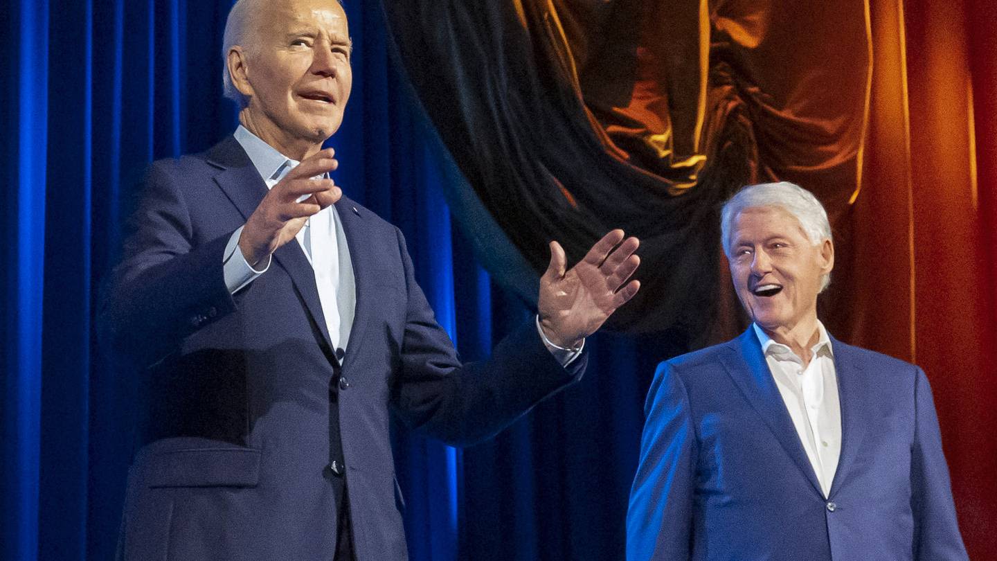 Biden again calls Trump a 'convicted felon' at a fundraiser pushing his 5-day total to around $40M