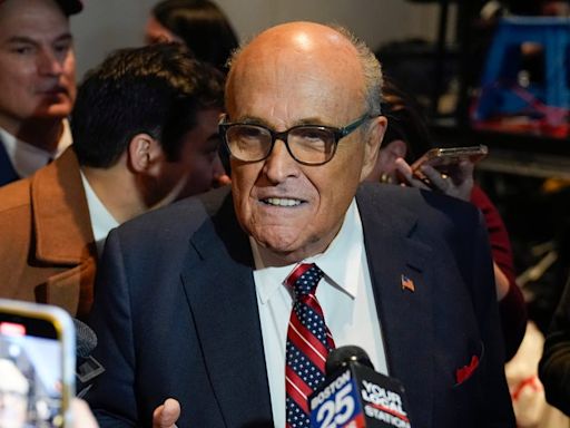 Judge puts liens on Rudy Giuliani's apartments while dismissing his bankruptcy case