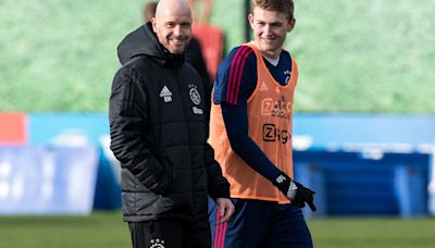 Ten Hag breaks silence on potential reunion with De Ligt at Man United