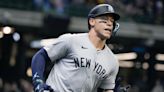 Yankees bats come alive late to rout Brewers and win series