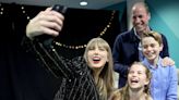 Prince William, Prince George, and Princess Charlotte Met Taylor Swift Backstage at the Eras Tour