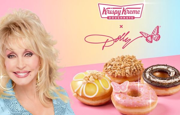 Krispy Kreme and Dolly Parton just dropped 4 new doughnuts. Here’s how to get one before they sell out