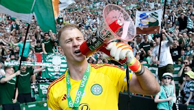 Celtic pay tribute to Joe Hart in final home game ahead of retirement