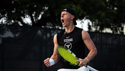 Texas men's tennis sweeps into NCAA Tournament quarterfinals with win over Texas A&M