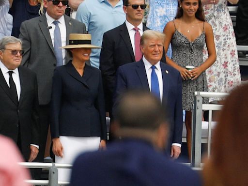 Trump and Melania attend Barron’s graduation after she failed to show at hush money trial