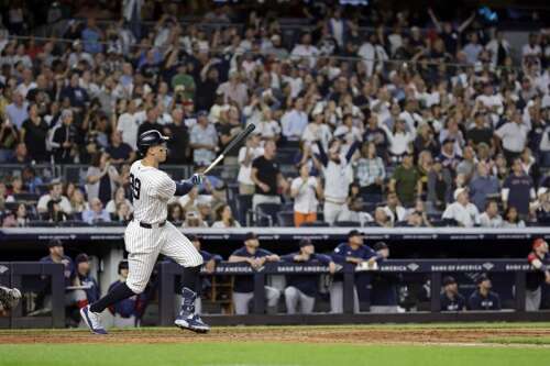 Judge halts longest HR drought of career with go-ahead grand slam to lift Yankees over Red Sox 5-4