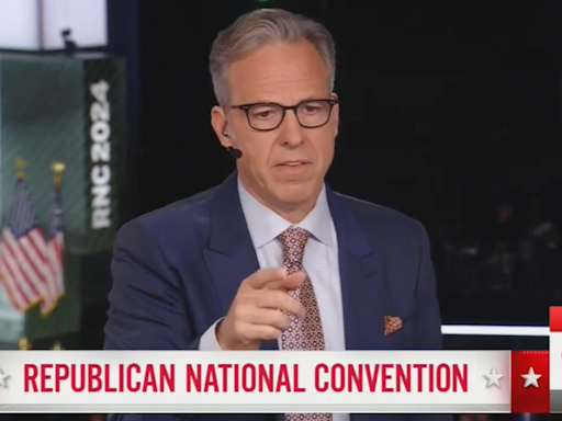 CNN anchor Jake Tapper blasts RNC for platforming 'blatantly anti-Semitic' speakers