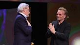 Bono Presents Steven Spielberg With Berlin Film Festival’s Honorary Golden Bear