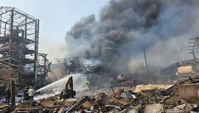 11死45傷慘劇! 印度化工廠鍋爐爆炸 現場被炸成一片廢墟