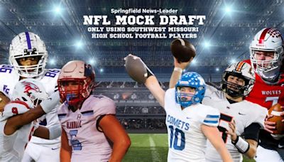 Making a 2024 NFL mock draft only using southwest Missouri high school football players