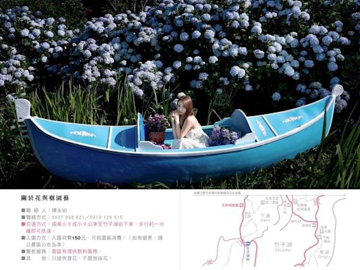 竹子湖「花與樹園藝」繡球花季開放 | 蕃新聞