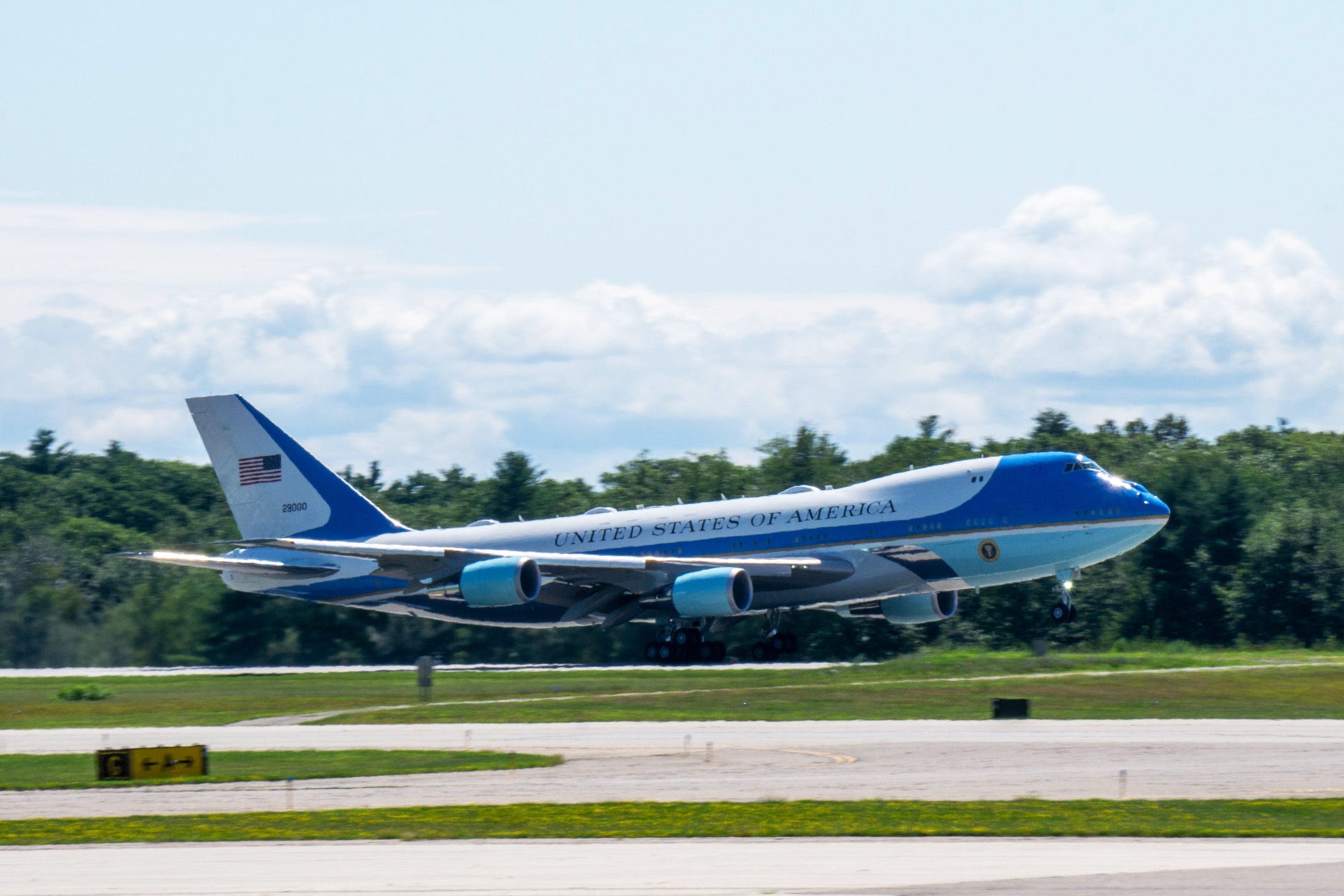 Air Force One plane returns to Pease in Portsmouth: Here's what to know