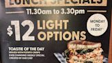 Aussies are losing their minds over a detail on this pub's lunch menu