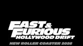 360-Degree Spinning “Fast & Furious: Hollywood Drift” Roller Coaster Set For Universal Studios Hollywood