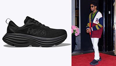 Jon Batiste Stayed Comfy in These Cushioned Hoka Sneakers Ahead of the Met Gala 2024 Red Carpet