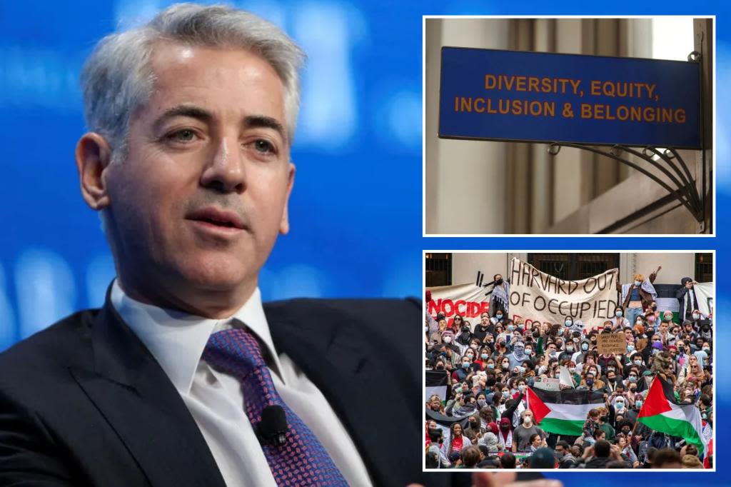 Bill Ackman confronted over his DEI criticisms behind closed doors at Milken conference: report