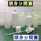 HDPE 2號塑膠【白色不透光瓶身_60ml_20牙】噴霧頭24牙(PP白色不透光) 噴霧 噴頭 塑膠空瓶 空罐