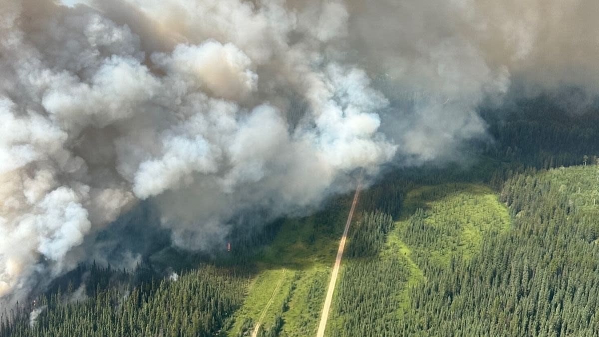 'Wall of flames' from out-of-control Canadian wildfire devastates town of Jasper and national park