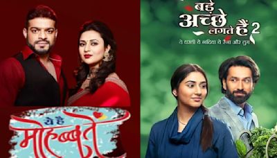 From Yeh Hai Mohabbatein to Bade Achhe Lagte Hain 2 : Top 7 romantic Hindi TV serials to revisit