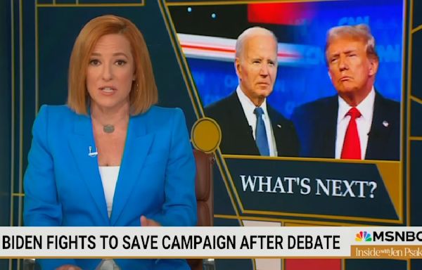 WATCH: Jen Psaki Goes to Bat for Biden — But Concedes Questions About Replacing Him Are ‘Valid’ and Are Not ‘Going Away’