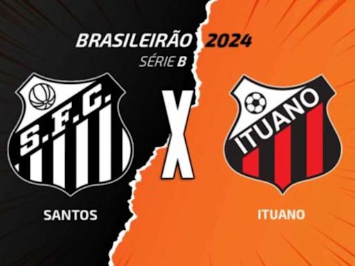 Santos x Ituano: onde assistir, escalações, arbitragem