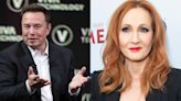 J.K. Rowling's transphobia has gotten so tiresome even Elon Musk wants her to chill