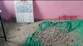 Impending Danger: Moments Before Morning Prayer, Portion Of Govt School Roof Collapses In MP's Neemuch