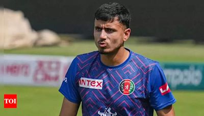 Mujeeb Ur Rahman ruled out of T20 World Cup 2024; Afghanistan name replacement | Cricket News - Times of India