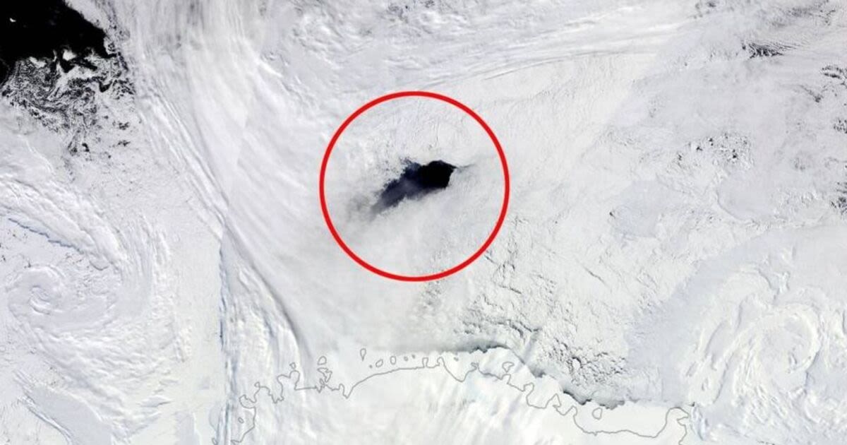 Scientists solve mystery of Antarctic hole twice size of Wales