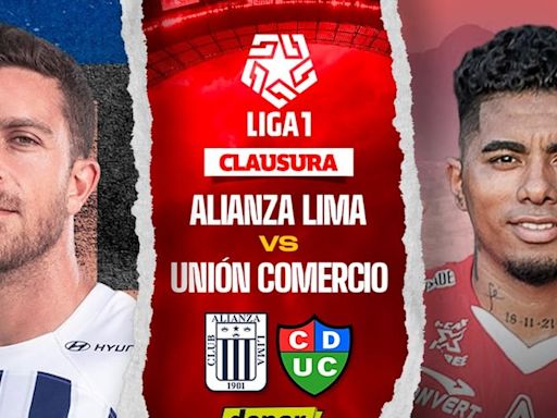 Alianza Lima vs Unión Comercio EN VIVO: ver hoy vía L1 MAX por Torneo Clausura 2024