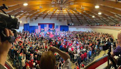 Former President Donald Trump Wisconsin visit; 2nd trip to swing state