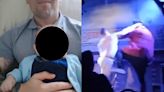Padre golpea a comediante en el escenario por comentarios sexuales a su bebé | VIDEO