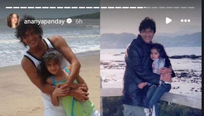 Ananya shares special post for her "bestie" Chunky Panday on his birthday