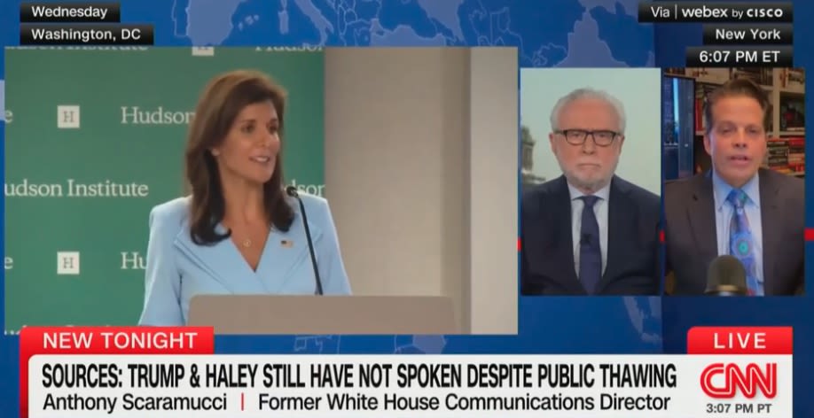 Scaramucci Scolds ‘No Backbone’ Nikki Haley Over Trump Endorsement: ‘She’s Smarter Than What She’s Doing Right Now’