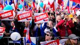 Protesta contra la inflación en República Checa