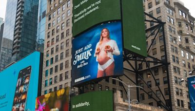 Ad for Lactation Cookies Returns to Times Square