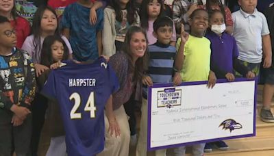 Baltimore County teacher wins Ravens 'Touchdown for Teachers' program and $5,000 grant