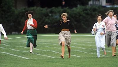 Watch: When Princess Diana Broke Royal Protocol at Her Sons' School