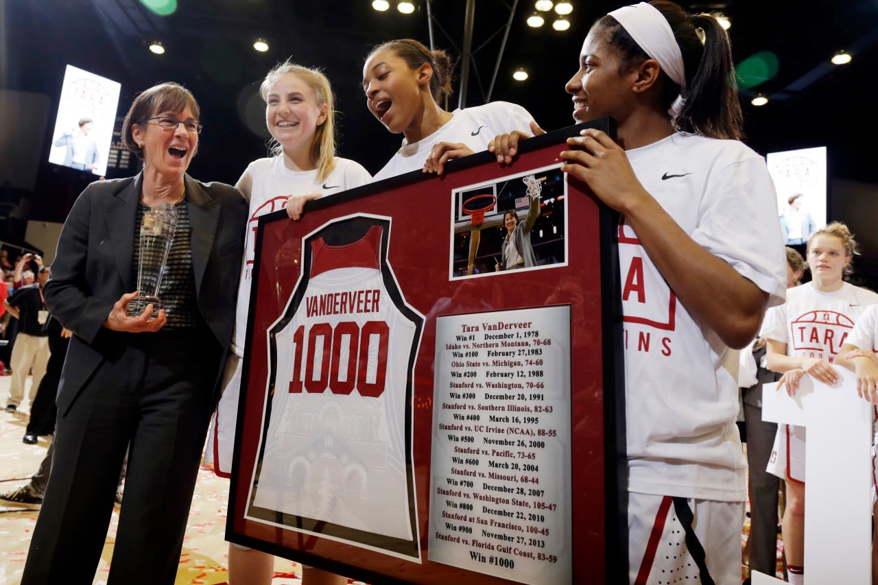 Stanford names basketball court “Tara VanDerveer Court” for retired Hall of Famer, winningest coach