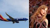 A Taylor Swift fan entered a cockpit to ask a Southwest pilot if he would fly over the pop star's concert in LA, and he happily obliged