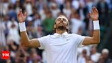 Wimbledon: Lorenzo Musetti enters maiden Grand Slam semifinal, will face Novak Djokovic | Tennis News - Times of India